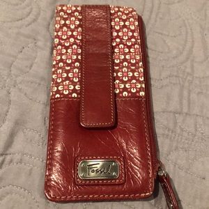 Fossil card/wallet holder